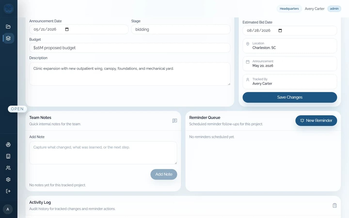 Myte Overwatch alert and ownership workspace.