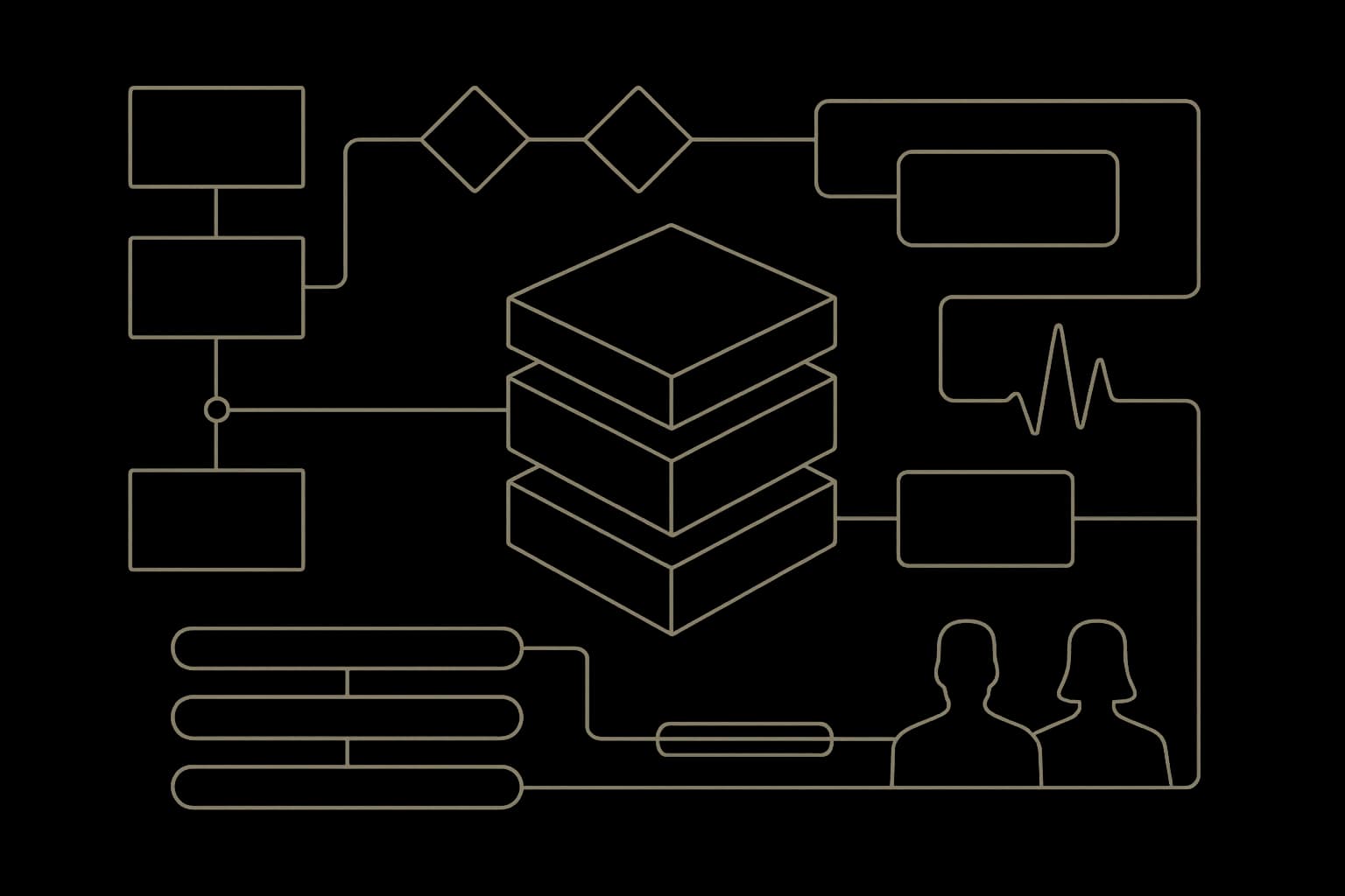 Branded owned operating-system blueprint visual.