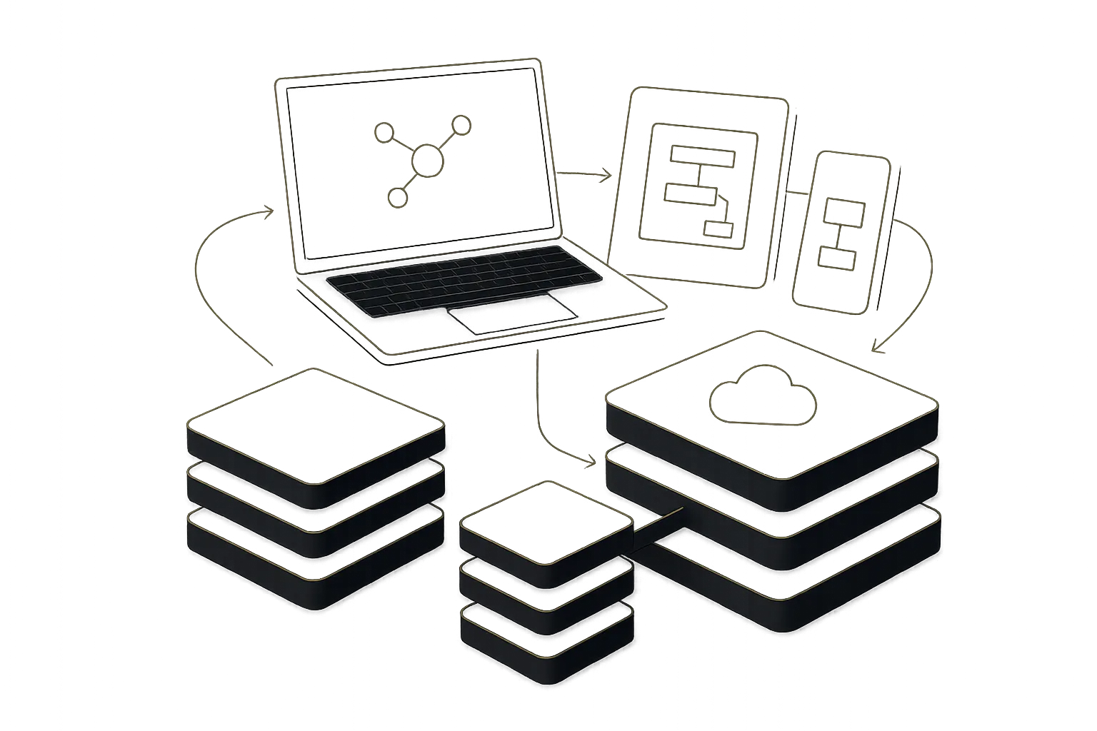 Private AI stack for local, cloud, and hybrid operating systems